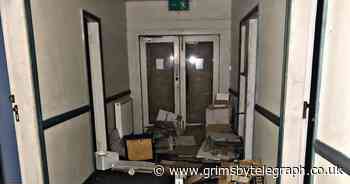 20 pictures from an abandoned Grimsby office with huge lorry inside - Grimsby Live