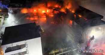 Feuerwehr im Großeinsatz: Wohnkomplex in Essen brennt - Ludwigsburger Kreiszeitung