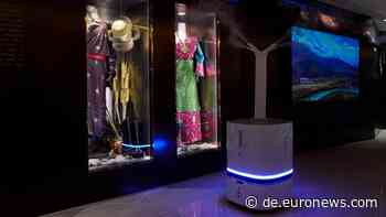 Kontaktlos essen: Roboter erledigen Aufgaben in der olympischen Blase - Euronews