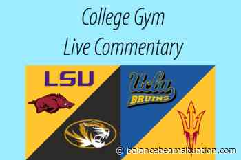 Sunday Live Blog — February 20, 2022 - The Balance Beam Situation