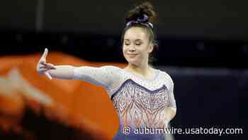 Auburn Gymnastics sets beam record, wins top 10 matchup with Missouri - Auburn Wire