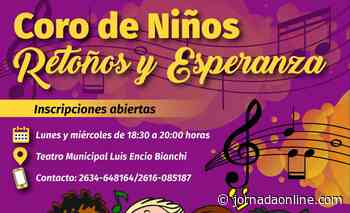 Inscripciones abiertas para el coro de niños "Retoños y Esperanza" - Diario Jornada Mendoza