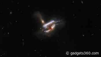 Hubble Captures Stunning Image of a Triple Galaxy Merger 681 Million Light-Years From Earth