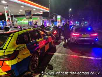 Police sting vehicle following chase through Darwen after driver failed to stop