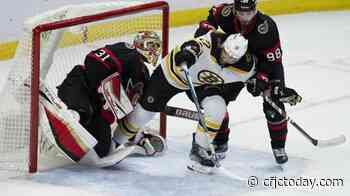 David Pastnak scores overtime winner as Bruins top Senators - CFJC Today Kamloops