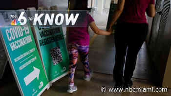 6 to Know: Weekly COVID-19 Case Count in Florida Drops by More Than Half