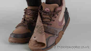 The Travis Scott x Nike Air Trainer 1 "Wheat" Features a Removable Protective Sheath - The Sole Supplier