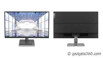 Lenovo L32p-30 4K Monitor With AMD FreeSync, Reverse Charging Support Launched in China