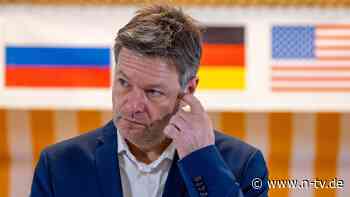Kriegsgefahr besorgt Minister: Habeck: "Sanktionen treffen auch deutsche Wirtschaft" - n-tv NACHRICHTEN