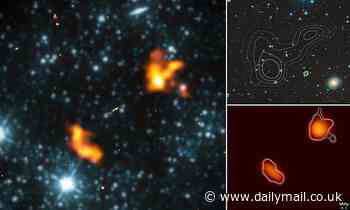 Universe's largest known galaxy is discovered measuring around 16.3 MILLION light-years long