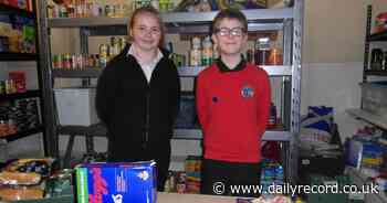 Kirkcudbright Primary holds snowman drive to help food bank - Daily Record