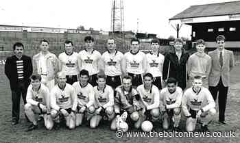 Bolton football teams from 1988-91 line up for a photo - The Bolton News