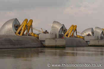 Thames Barrier closes for 206th time due to Storm Franklin