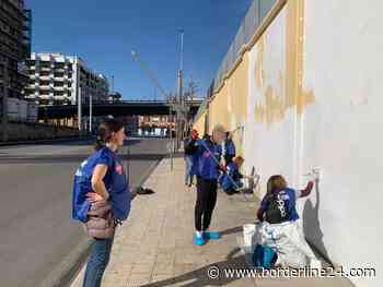 Bari, opera anti degrado nel sottopasso Sant'Antonio: muri ripuliti, raccolti oltre mille euro - Borderline24.com