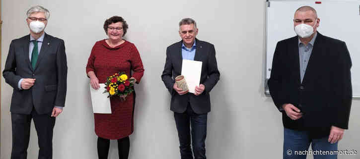 Hochwasserschutz, Geldautomat und zwei Ehrungen