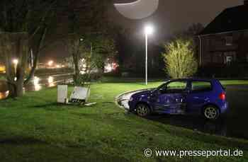 POL-COE: Coesfeld, Holtwicker Straße/ Strom nach Autounfall ausgefallen - Presseportal.de