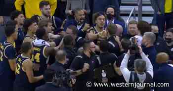 Heated College Basketball Game Ends with Michigan Coach Throwing a Punch, Then Blaming Others