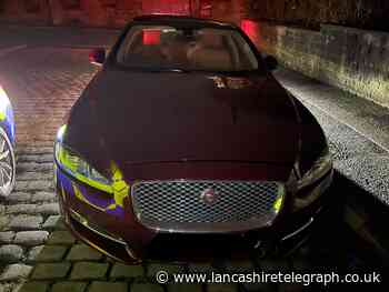 Stolen Jaguar found by police in Accrington