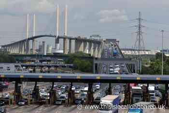 Delays on M25 as Dartford Crossing bridge remains closed