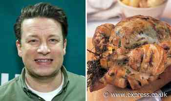 'Perfect' Jamie Oliver shares 'best' roast chicken recipe with 'really crispy' skin - Daily Express