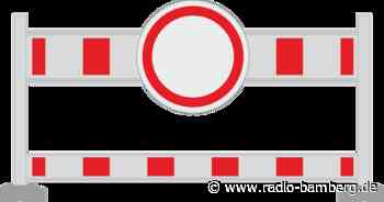 Vollsperrung am Kunigundendamm in Bamberg