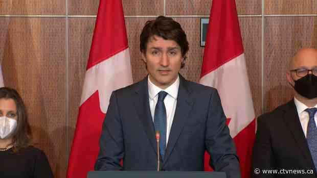 Emergency situation 'not over' PM Trudeau says after police crackdown in the capital