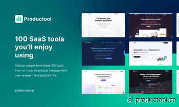 Productool - 100 SaaS products curated by product people