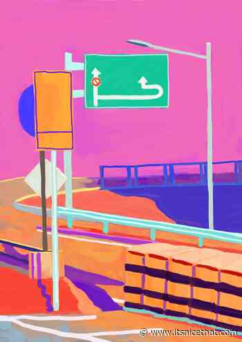 Dive into illustrator Fraink’s colourful and peacefully monotonous world