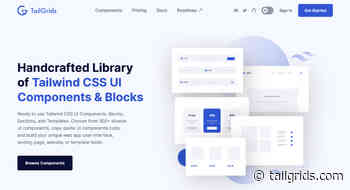 TailGrids - Tailwind CSS Component Library and UI Kit