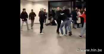 Videobeelden tonen hoe wedstrijd tussen Destelbergen en De Pinte uit de hand loopt in de kantine: één gewonde en 6 vechtersbazen geïdentificeerd - Het Laatste Nieuws