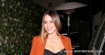 Sofia Vergara sizzles in satin pants and a curve-hugging corset top, plus more great photos of celebrities this week - Wonderwall