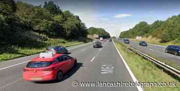 Long delays on M61 following multi-vehicle collision