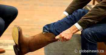 Alberta finance minister to wear repeat budget day shoes