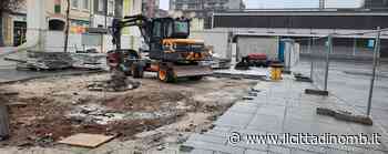 Lissone: la nuova piazza Libertà prende forma, posata la pavimentazione - Il Cittadino di Monza e Brianza