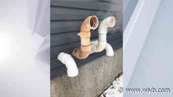 Vent pipes that look like this? There's a problem