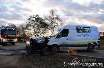 Kreis Aichach-Friedberg | Zwei Verletzte nach Verkehrsunfall zwischen Gundelsdorf und Pöttmes | Presse - Presse Augsburg
