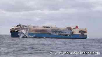 "Felicity Ace": Frachter-Brand könnte Volkswagen, Porsche, Lamborghini und andere 136 Millionen Euro kosten