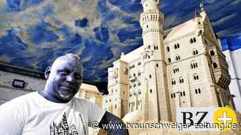Bildhauer modelliert in Wendeburg Schloss Neuschwanstein
