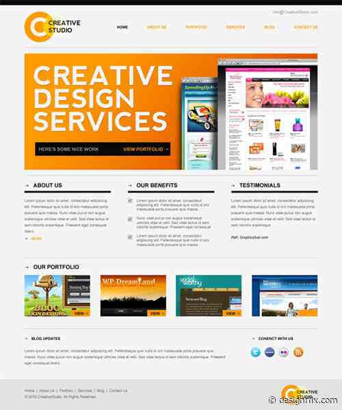 Best PSD Website Design Templates: Free High Quality Designs