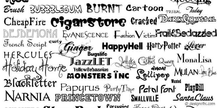 14 Best Cool Fonts Inspiration For 2022 That Looks Good On Your Project