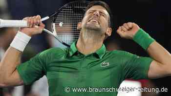 Zurück: Djokovic gewinnt Erstrundenpartie in Dubai
