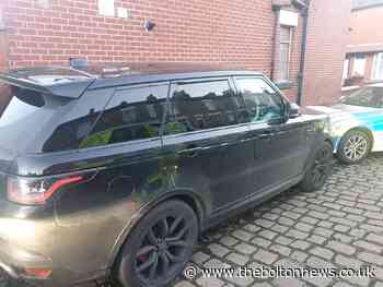 Ranger Rover stolen in Bury tracked down to Bolton