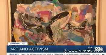 Abstract painter used his art for activism - KERO 23ABC News