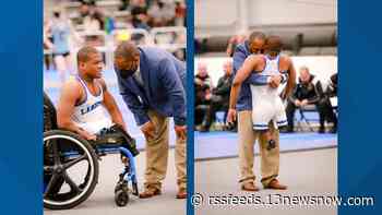 Virginia Beach teen born without legs becomes state wrestling champ