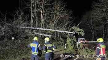 Wenige Schäden in Cochem-Zell: Unwetter läuft glimpflich ab - Rhein-Zeitung