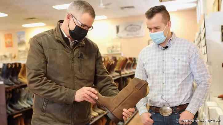 Alberta finance minister to wear same boots as last year on budget day