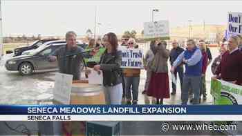 Push-back to Seneca Meadows Landfill expansion request
