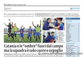 La Sicilia: "Catania e le ombre fuori dal campo, ma la squadra è solo cuore e orgoglio" - Ilovepalermocalcio - ilovepalermocalcio.com - Il Sito dei Tifosi Rosanero