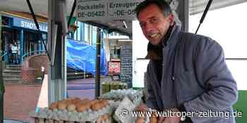 „Sturm ist dann durch“: Klaus Eickenscheidt und Kollegen stehen auf dem Markt - Waltroper Zeitung