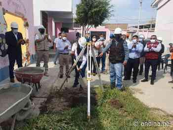 Lambayeque: inician la reconstrucción de la escuela Santa Rosa en Mochumí - andina.pe